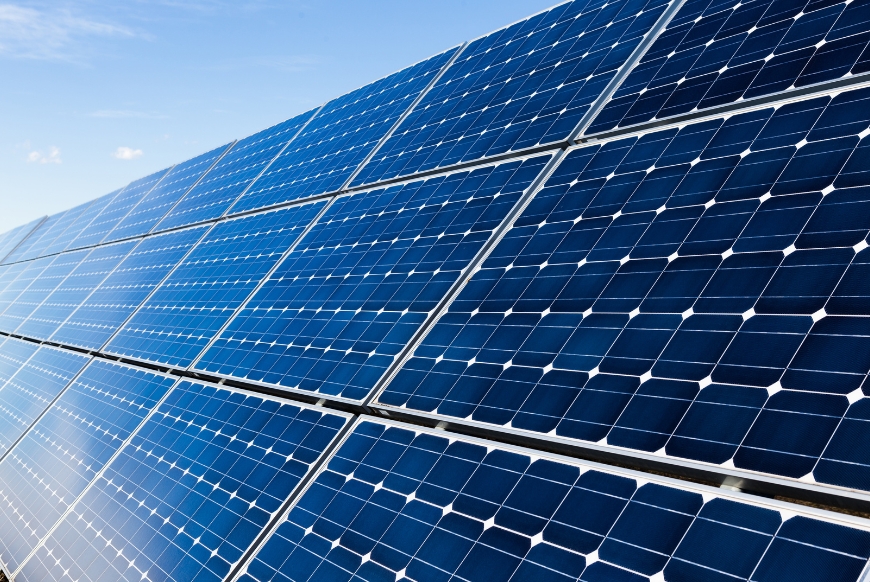 Solar Pannels at Bristol Airport 